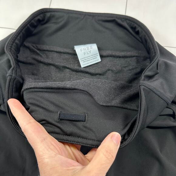 Free Fly Shorts Womens Medium Black Athletic Bamboo Blend Workout Sport Gym Hike - Picture 6 of 13